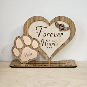 Paw memorial - With stand