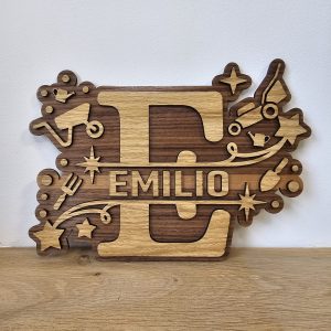 ( Gardening theme ) Bespoke bedroom name sign Wall/Door