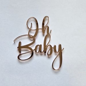 *Oh Baby* Cake Charm