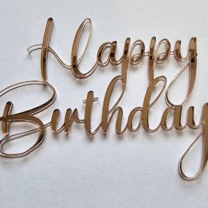 *Happy Birthday* Cake Charm