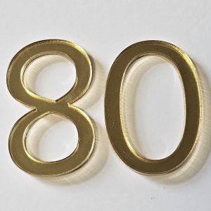 Acrylic Number (dual number) (2 for £3)