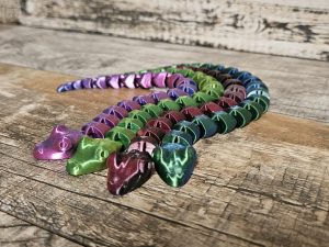 Mini Snakes 25cm long.