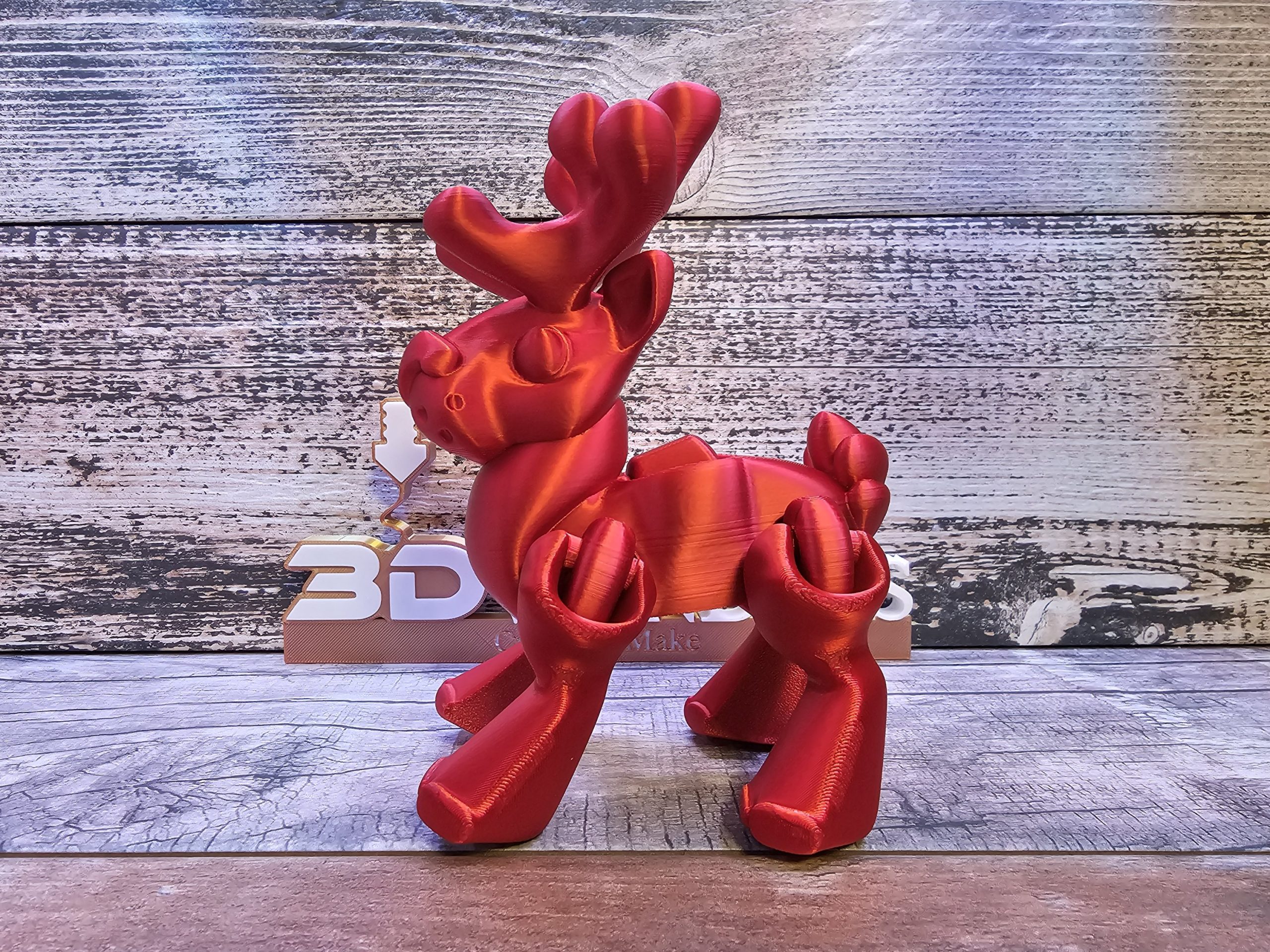 Press the Reindeer
